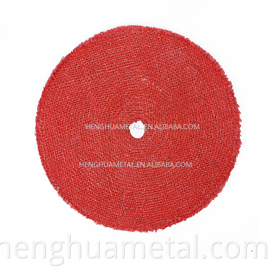 Henghua 2022 Sisal Buffing Polissing Wheel pour tous les produits en métal et en plastique